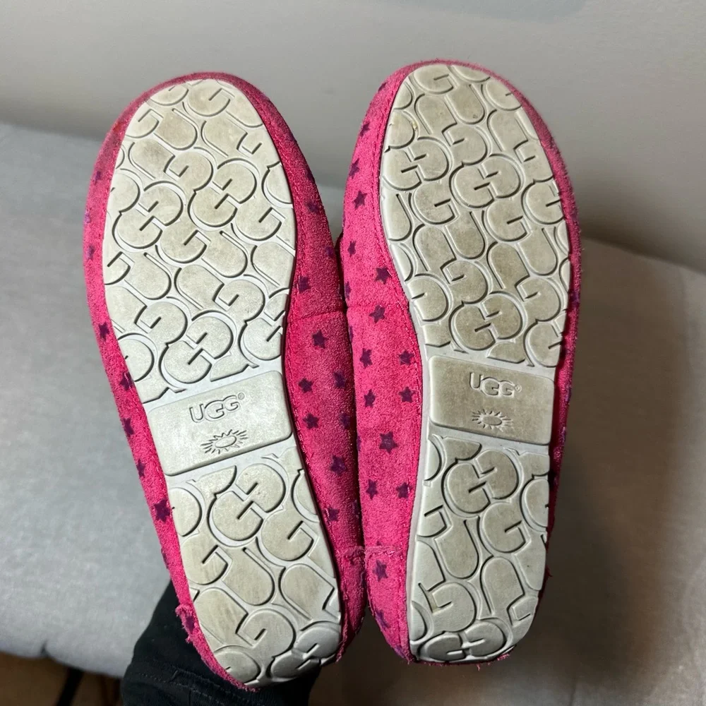UGG Australia Nasir Star Printed Suede Slippers